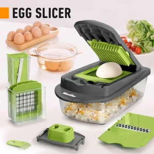 Multifunctional 14/16 in 1 Vegetable Chopper Onion Chopper Handle Food Grate Food Chopper Kitchen Vegetable Slicer Dicer Cut