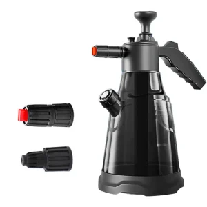 2L Hand Pump Foam Sprayer Car Washing Hand-held Foam Spray Bottle Pneumatic High Pressure Foam Snow Washer Watering Can