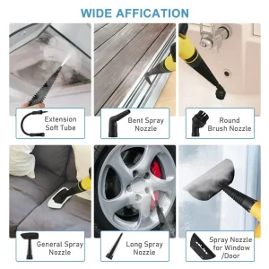 Portable Steam Cleaning Machine Suitable for a Variety of Places of Hand-held 1000W High Temperature Steamer Cleaning Machine