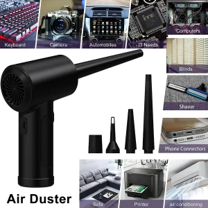 Compressed Air Duster For Computer Keyboard PC Car Clean 51000 RPM USB Charging Portable Electric Dedusting Wireless Air Blower