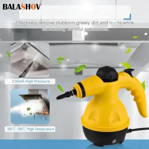 Portable Steam Cleaning Machine Suitable for a Variety of Places of Hand-held 1000W High Temperature Steamer Cleaning Machine