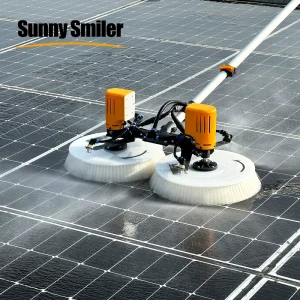 Hot Selling Solar Panel Cleaning Rotating Brush 3.5M/5.5M/7.5M Robot Cleaner Machine Kit With Telescopic Tool