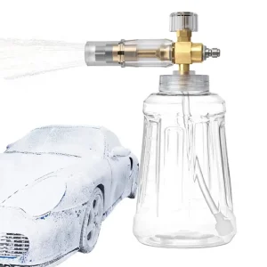 Snow Foam Lance Bottle Professional High Pressure 1000ml Foam Pump for Car Window Washing Automotive Detailing House Cleaning