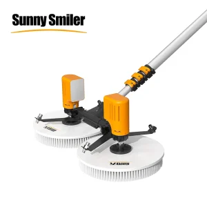 Hot Selling Solar Panel Cleaning Rotating Brush 3.5M/5.5M/7.5M Robot Cleaner Machine Kit With Telescopic Tool