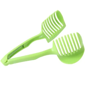 Stainless Steel Kitchen Handheld Orange Lemon Slicer Tomato Cutting Clip Fruit Slicer Onion Slicer KitchenItem Cutter Accessorie