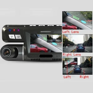 B80 Dash Cam WiFi 4K Dual 1080P Front and Inside Dash Camera Dual Lens Dash Cam Dual Camara Wifi for Cars Truck Taxi