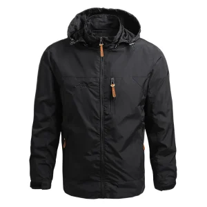 Men Windbreaker Fishing Field Jackets Outerwear Mens Winter Autumn Waterproof Flight Pilot Coat Hoodie Men Work Hunting Clothes