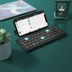 Portable Bluetooth Folding Keyboard For IOS/Android/Windows Tablet Mobile Phone Portable Keyboard Computer Accessories