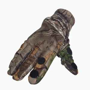 Winter Hunting Gloves 3D Camouflage Non-slip Waterproof Warm Fingers Comfortable for Shooting Fishing Camping Skiing