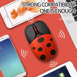 Xiaomi Wireless Bluetooth Mouse 2.4GHz Bluetooth 5.2 Lightweight Ergonomic Mouse Adjustable DPI for Laptops Desktop Computers