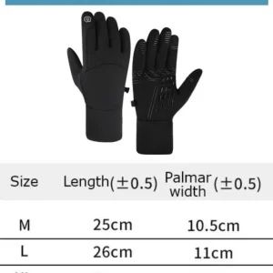 Winter Gloves Touch Screen Water Resistant Windproof Thermal for Running Ski Cycling Driving Hiking - Warm Gifts for Men Women