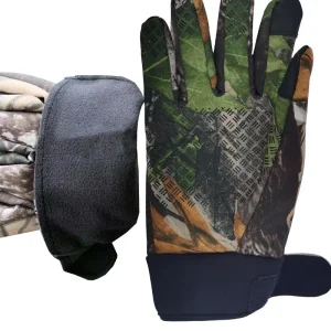 Winter Fleece Gloves Full Finger Cycling Men Women Outdoor Sport Airsoft Hunting Camouflage Gloves Touch Screen