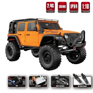 Hb R1011 1/10 Remote Control Car R1014 Rc Climbing Car Rtr Vehicle 2.4g Full Proportional Rock Crawler 4wd Off-road Truck Toys