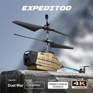 2022 New RC Helicopter With 4K Camera Mini Drone Gesture Sensing ESC Dron Rc Plane Quadrocopter Remote Control Toys For Kid Gift