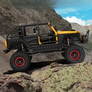 Genuine 1:10 Wltoys 104026 Rc 4wd With Electric Winch Off-Road Vehicle Wrangler Replica Model Alloy Differential Lock Kids Gift