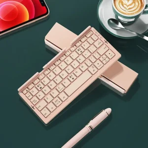 Portable Bluetooth Folding Keyboard For IOS/Android/Windows Tablet Mobile Phone Portable Keyboard Computer Accessories