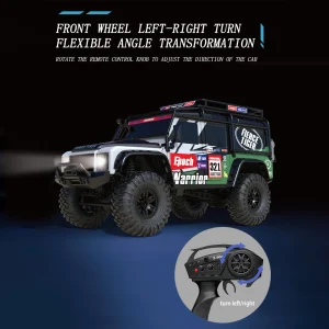 GOOLRC RC Off-Road Truck RC Car Remote Control Car Full Proportional 1/10 2.4GHz 4WD 15km/h Climbing Car RTR Toy for Kids Boys