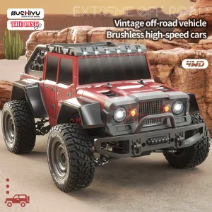 16104PRO 1:16 4x4 Off Road Rc Car 4WD Brushless Remote Control Truck 70KM/H Or 50km/h High Speed Drift Cars vs Wltoys 124016 Toy