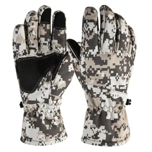 Winter Camouflage Hunting Gloves Warm Non-slip Fishing Gloves Waterproof Touch Screen Ski Camping Gloves Clothing Gloves