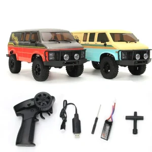 NEW 4WD 2.4GHz 1/18 RTR Version RC Car CR18P Minivan With Lights Linked Turn Signals RC Buggy Car