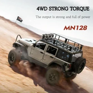 RC Car 1/12 MN128 4WD Electric Remote Control Monster Truck Off-Road Truck Adult Children Model Toy