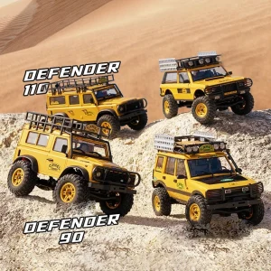 Fms New Product 1/24 Fcx24m Land Rover Series Rc Off-Road Vehicle Four-Wheel Drive Outdoor Electric Toy RC Climbing Car