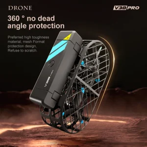 2024 New 4DRC V38 Folding Drone 6K HD Camera Aerial Photography WIFI Grid Protection Gesture Photography RC Aircraft Kid's Toy