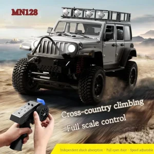 RC Car 1/12 MN128 4WD Electric Remote Control Monster Truck Off-Road Truck Adult Children Model Toy