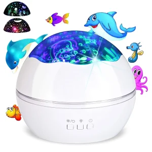 LED Rotating Night Light Projector Starry Sky Star Master Children Kids Sleep Romantic LED USB Projector Lamp Child Gifts