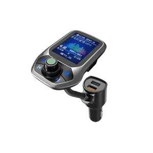 1.8 Inch Color Display Bluetooth FM Transmitter Wireless Car FM Modulator Mp3 Player Car Kit Handsfree QC3.0 Car Charger