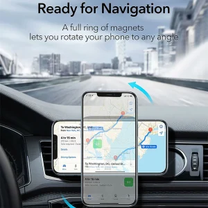 Magnetic Wireless Car Charger Mount 30W Fast Charging Air Vent Phone Holder Stand for iPhone 16 15 14 13 12 Pro Max Plus Safe