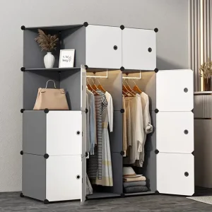 Organizer Storage Wardrobe Minimalist Clothes Partitions Cupboard Closet Living Room Plastic Watches Door Ropero Home Furniture