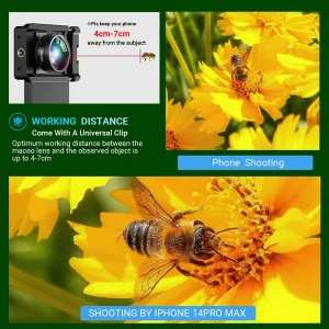 APEXEL 10X Macro Lens Kit 100mm New Upgrated Phone Camera Lente With CPL Filter for iPhone 14Pro Max Samsung Android Smartphones