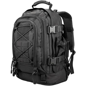 Tactical Backpack for Men 60L Molle Assault Rucksack Heavy Duty Waterproof Large Capacity Bug Out Bag for Hiking Camping Hunting