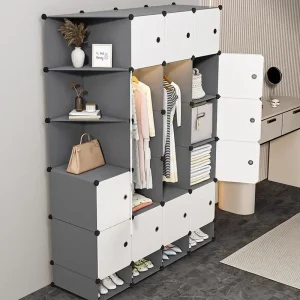 Organizer Storage Wardrobe Minimalist Clothes Partitions Cupboard Closet Living Room Plastic Watches Door Ropero Home Furniture