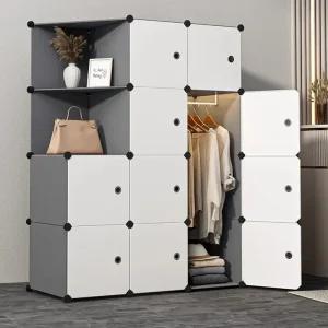 Organizer Storage Wardrobe Minimalist Clothes Partitions Cupboard Closet Living Room Plastic Watches Door Ropero Home Furniture