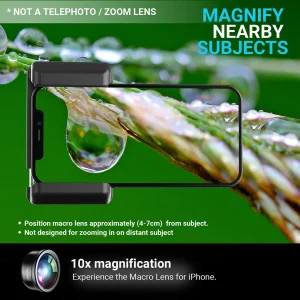 APEXEL 10X Macro Lens Kit 100mm New Upgrated Phone Camera Lente With CPL Filter for iPhone 14Pro Max Samsung Android Smartphones