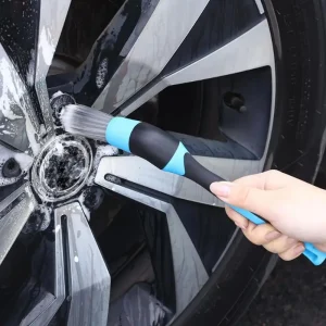 Car Detailing Brush Car Interior Air Outlet Cleaning Elbow Brushes Auto Rim Wash Cleaning Brush Auto Gap Detail Cleaner