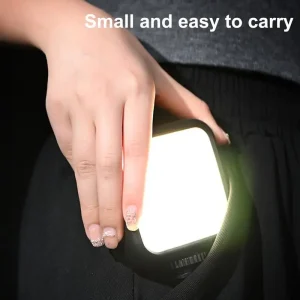 Phone Light, Portable 3-Levels Fill Light for Photography, Battery-Powered Video Light, Adjustable Brightness, Clip-On Phone