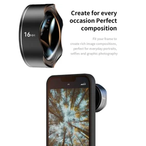 Smartphone Lens 10x Macro 65mm Portrait 170° Fisheye 16mm Ultra-Wide Angle Lens For Cell phone IPhone 15 14 13 X Pro Max Samsung