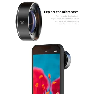 Smartphone Lens 10x Macro 65mm Portrait 170° Fisheye 16mm Ultra-Wide Angle Lens For Cell phone IPhone 15 14 13 X Pro Max Samsung