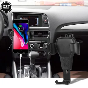 Universal Gravity Auto Phone Holder Car Air Vent Clip Mount Mobile Phone Holder CellPhone Stand Support For iPhone For Samsung