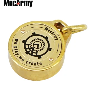 MecArmy Brass CMP Compass direction identity Compass Outdoor Compass with Lanyard - may be worn as a pendant