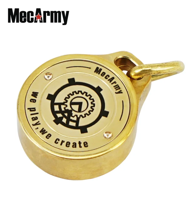 MecArmy Brass CMP Compass direction identity Compass Outdoor Compass with Lanyard - may be worn as a pendant