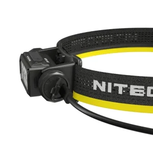 Nitecore HC65 UHE 2000 Lumen Heavy Duty Metal Headlamp, USB-C Rechargeable with White, Red, and Reading Lights for Camping