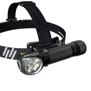 NITECORE HC35 Headlamp 2700Lumens high performance L-shaped headlight XP-G3 S3 LEDs USB rechargeable Lantern with 21700 battery