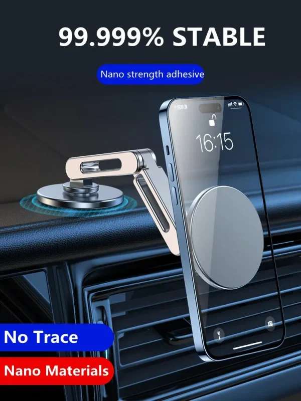 Magnetic Car Phone Holder Stand Magnet Car Mount Smartphone GPS Mobile Cell Support in Car Bracket for iPhone 15 Samsung Xiaomi