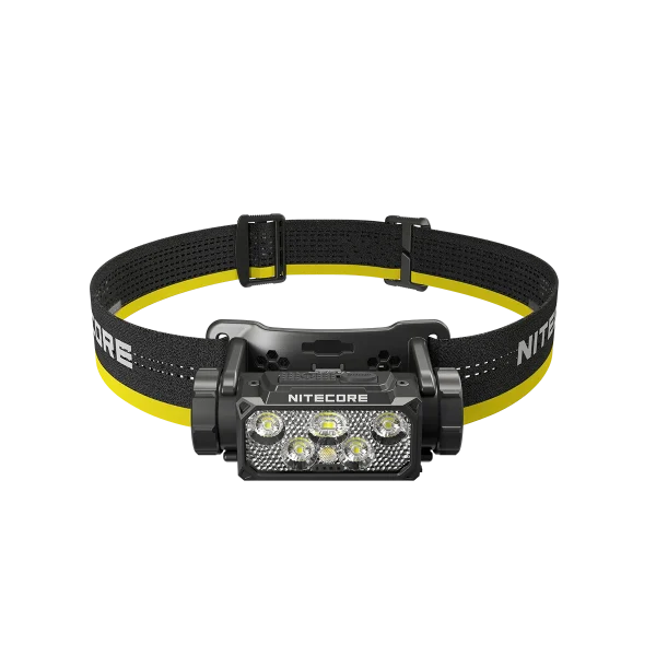 New Arrival NITECORE HC60 UHE Headlights USB-C Rechargeable 1600Lumens 6 x NiteLab UHE LEDs Headlamp Built-in 4000mAh Battery